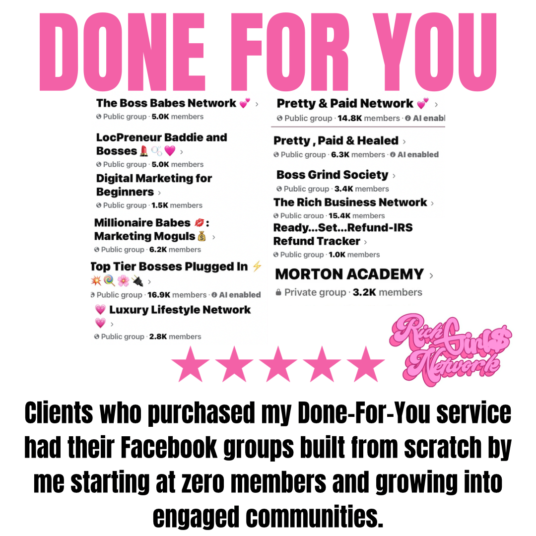 Done-For-You Group Growth – 30-Day Plan