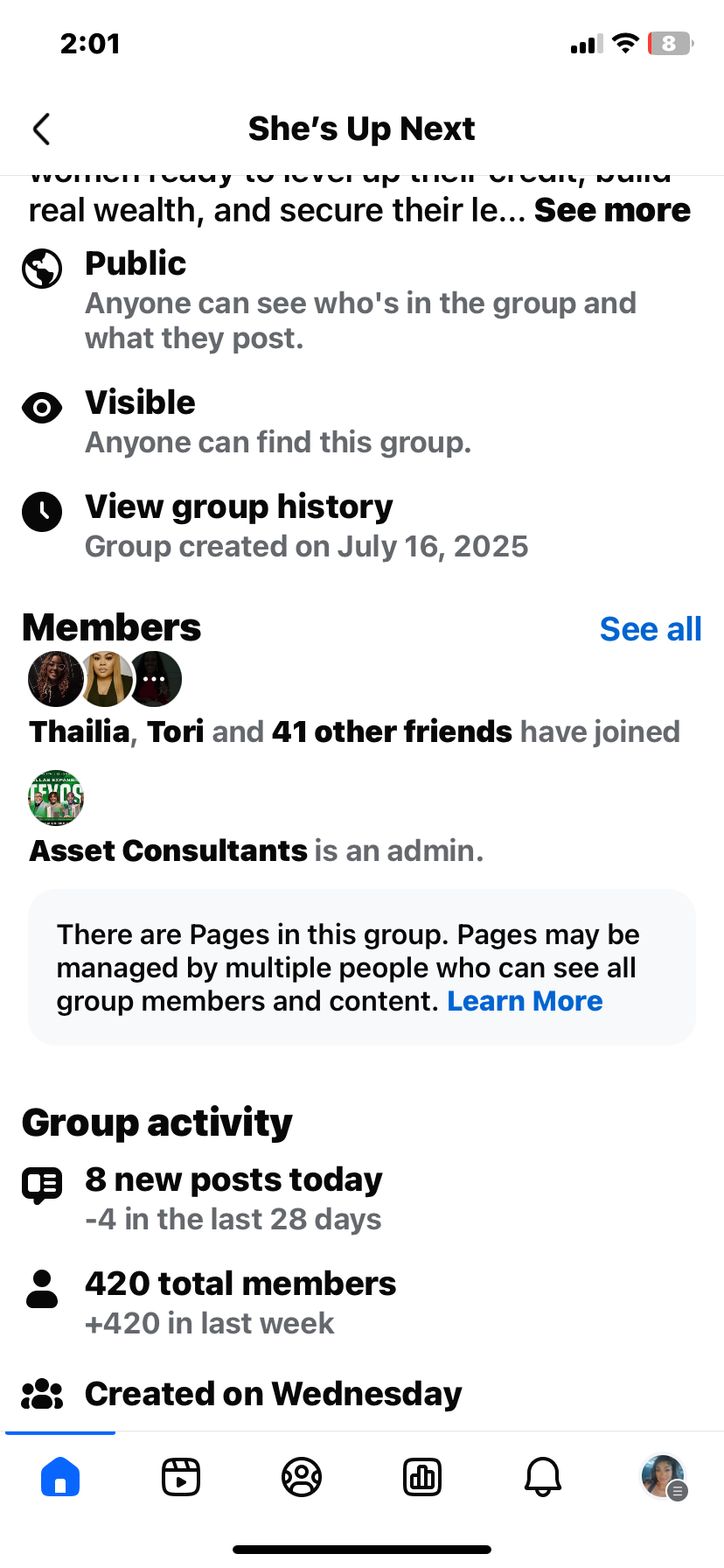 Grow Your Group: Private Chat
