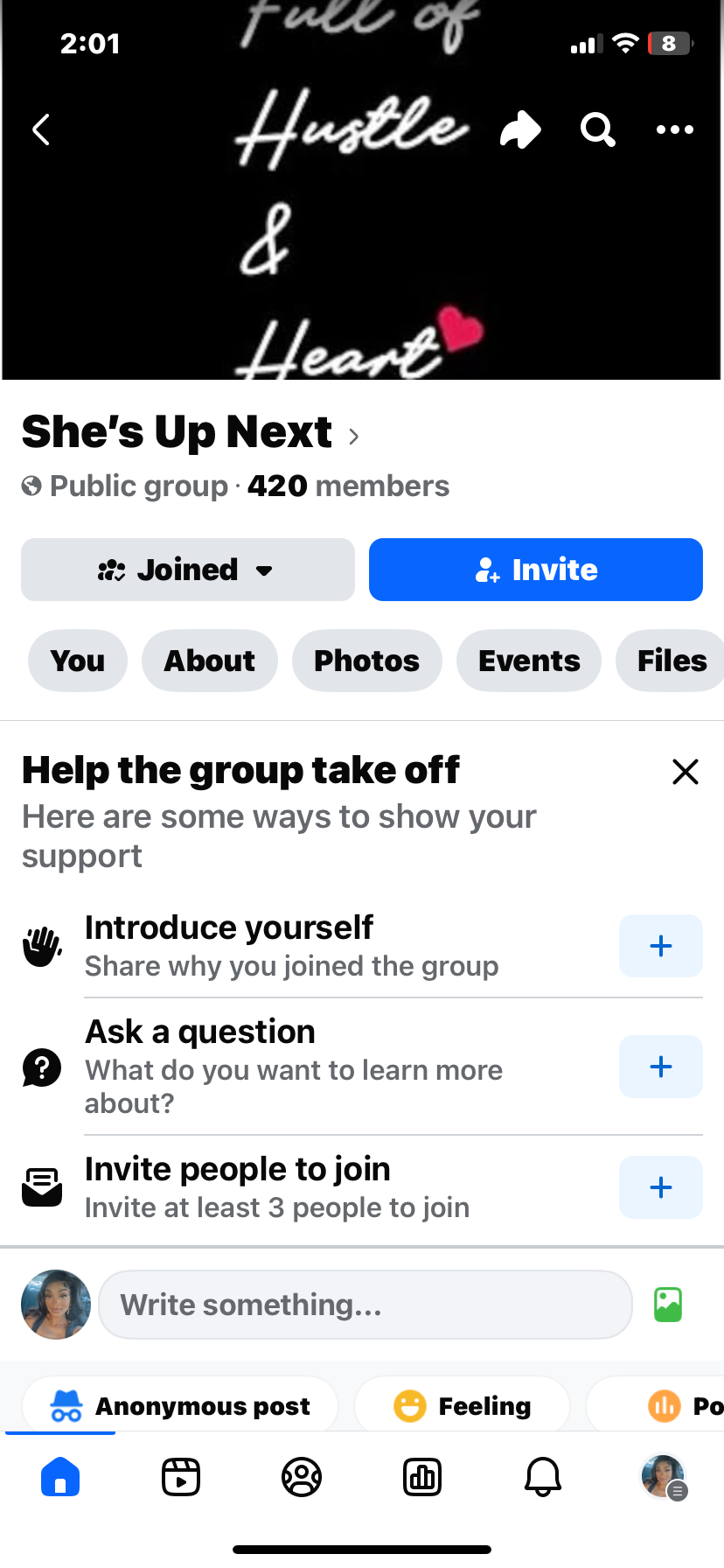 Grow Your Group: Private Chat