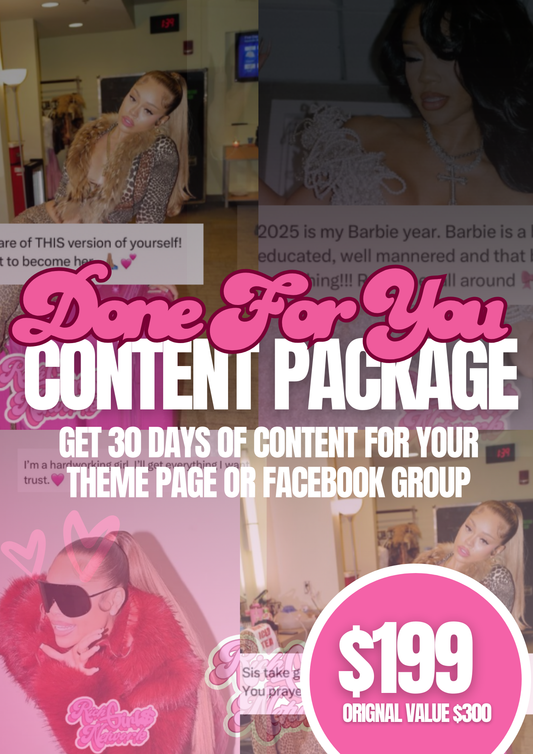 Done for you - Viral Content Package